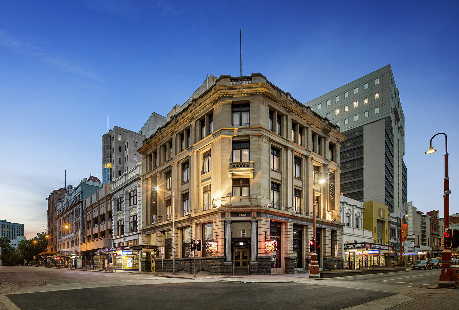 Quest Savoy Aparthotel Hobart Exteriör bild